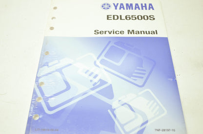 Yamaha EDL6500S Service Manual