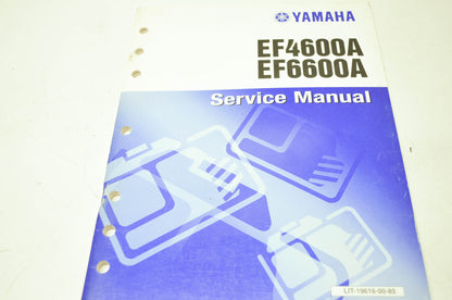 Yamaha EF4600A EF6600A Service Manual