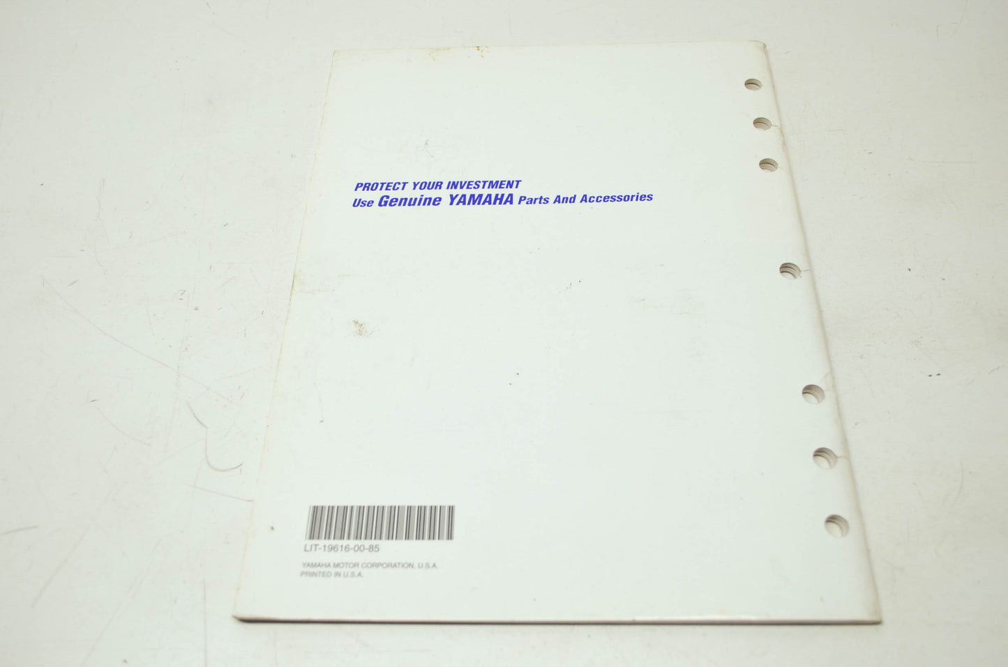 Yamaha EF4600A EF6600A Service Manual