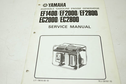 Yamaha EF1400 2000 2800 EC2000 2800 Service Manual