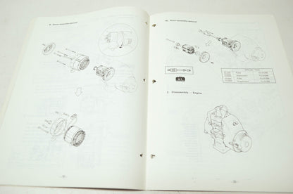 Yamaha EF1400 2000 2800 EC2000 2800 Service Manual
