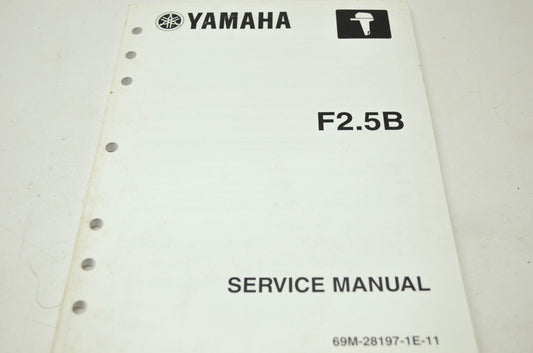OEM Yamaha LIT-18616-02-42 F2.5B Service Manual