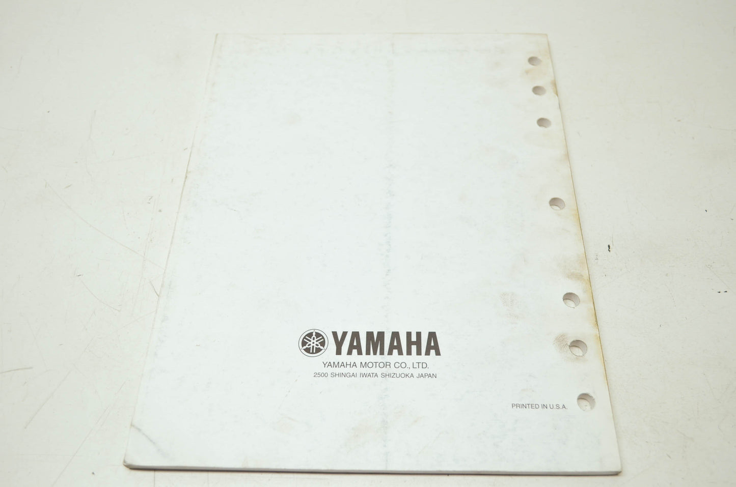 OEM Yamaha LIT-11616-14-43 Service Manual Supplement TW200N(C)-S(C)