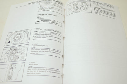 OEM Yamaha LIT-11616-14-43 Service Manual Supplement TW200N(C)-S(C)