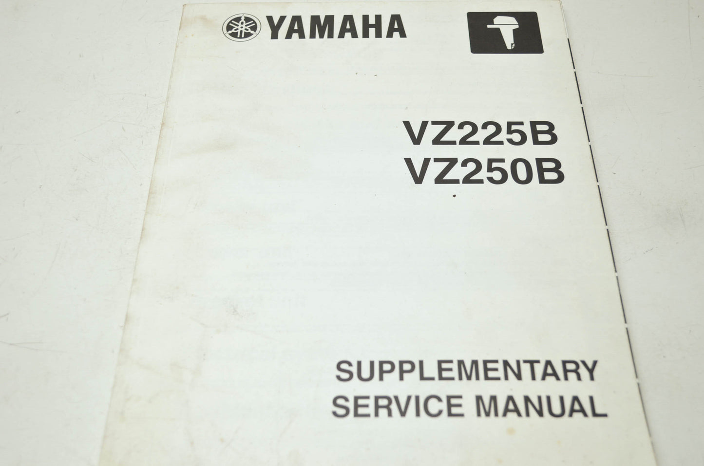 OEM Yamaha LIT-18616-02-48 Service Manual Supplement VZ225/250B
