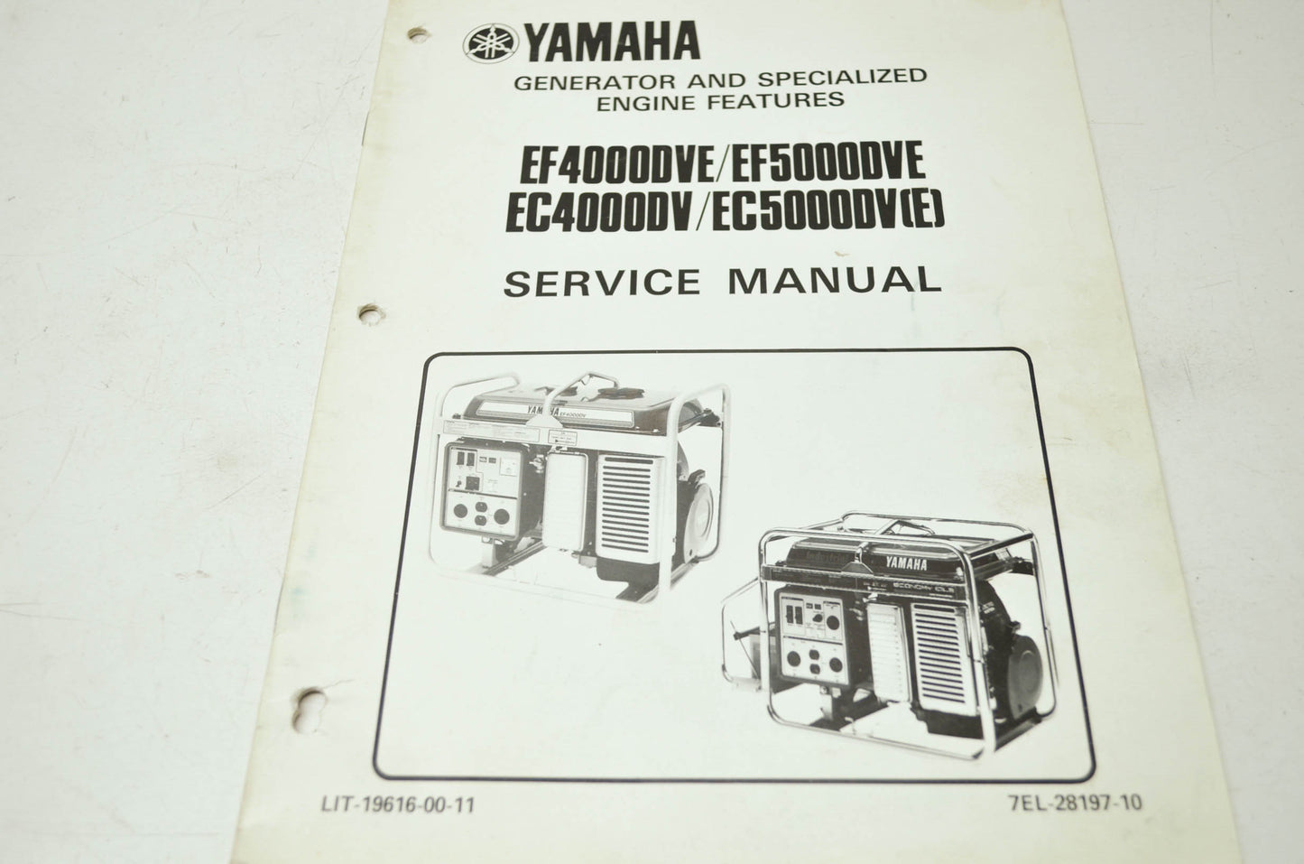 Yamaha EF4000 5000DVE EC4000 5000DV E Service Manual