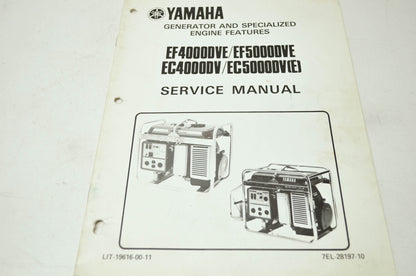 Yamaha EF4000 5000DVE EC4000 5000DV E Service Manual
