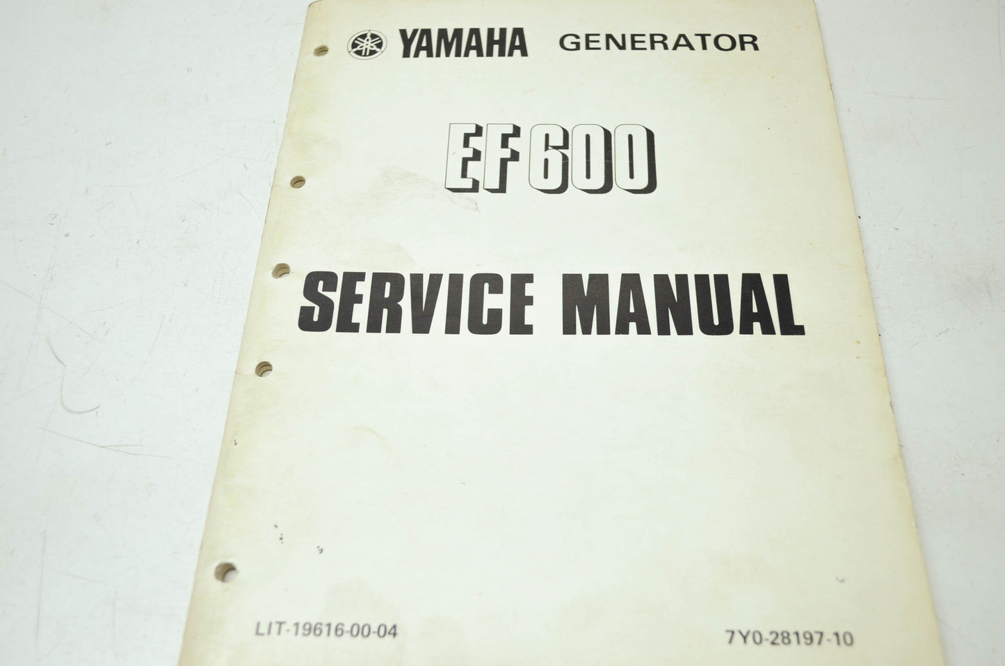 Yamaha EF600 Generator Service Manual