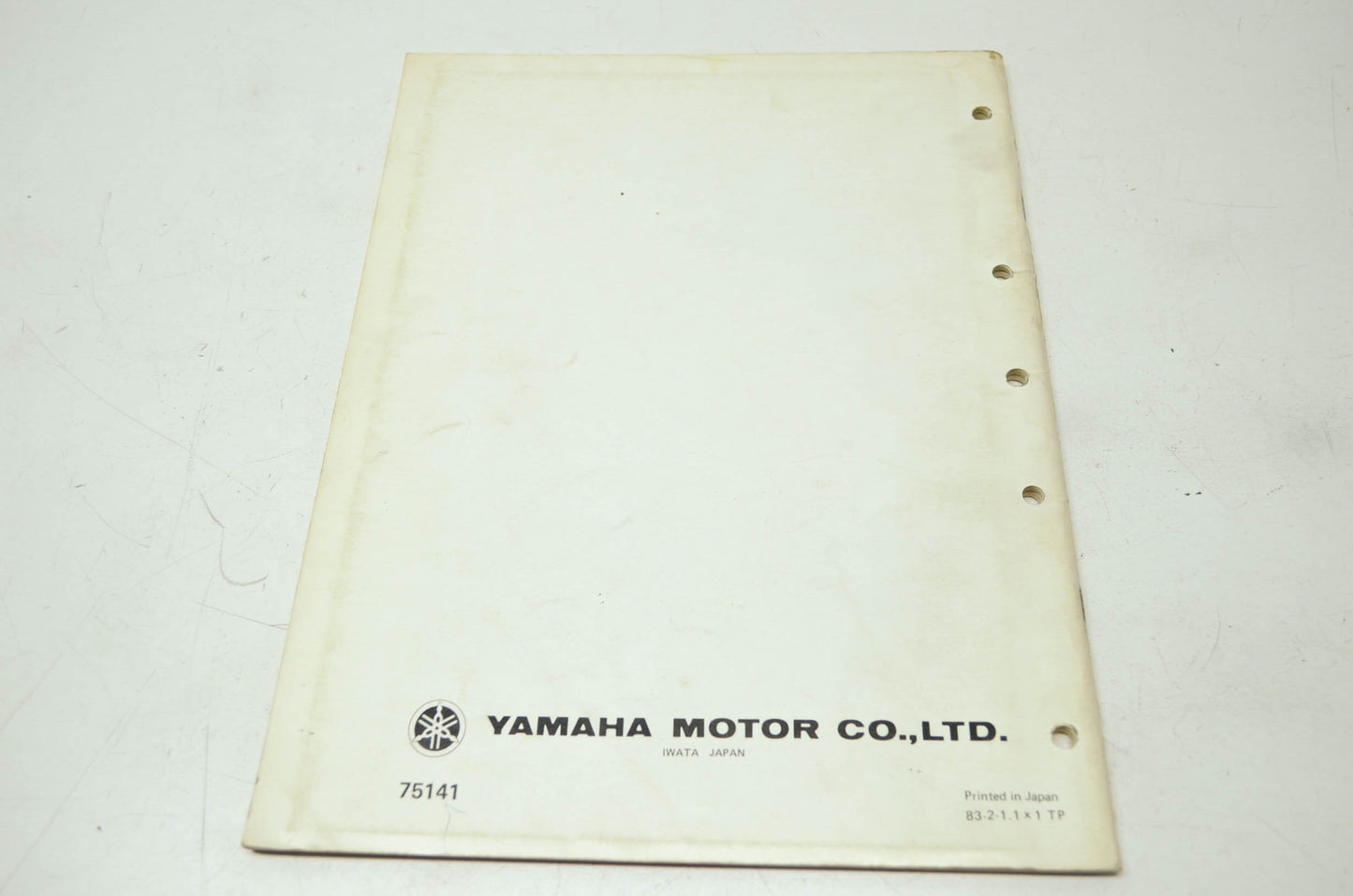 Yamaha EF600 Generator Service Manual