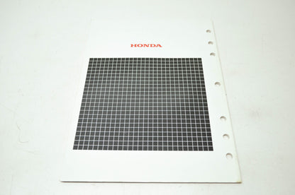 OEM Honda 61VB301 HRA216 Shop Manual