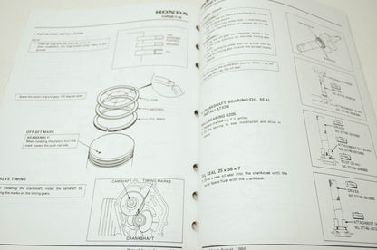 OEM Honda 61VB301 HRA216 Shop Manual