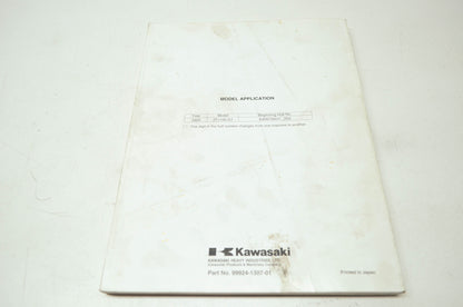 OEM Kawasaki 99924-1307-01 Service Manual JT1100G