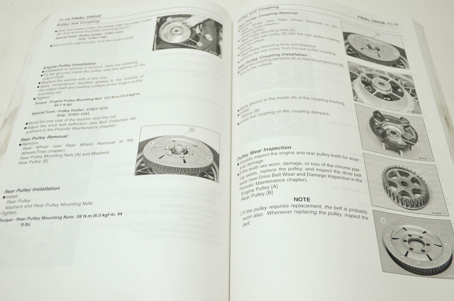 OEM Kawasaki 99924-1366-03 Service Manual VN900B