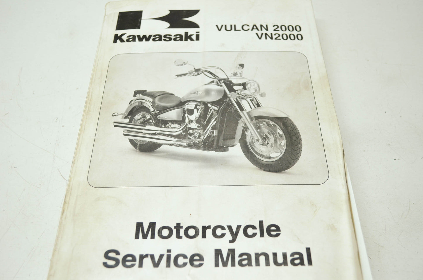 OEM Kawasaki 99924-1320-01 Service Manual VN2000A/D/E/F