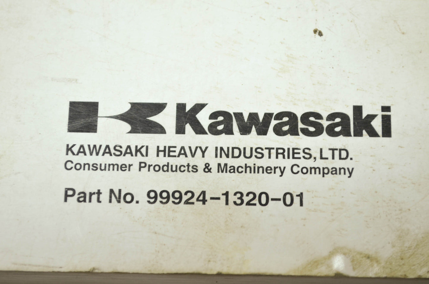 OEM Kawasaki 99924-1320-01 Service Manual VN2000A/D/E/F