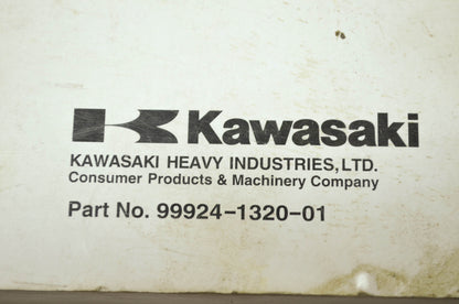 OEM Kawasaki 99924-1320-01 Service Manual VN2000A/D/E/F