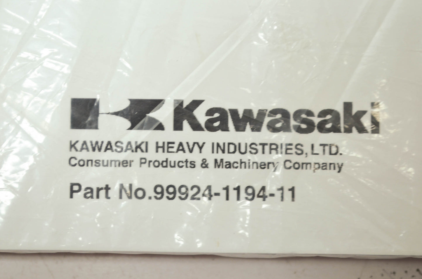 OEM Kawasaki 99924-1194-11 Service Manual EN500C NOS