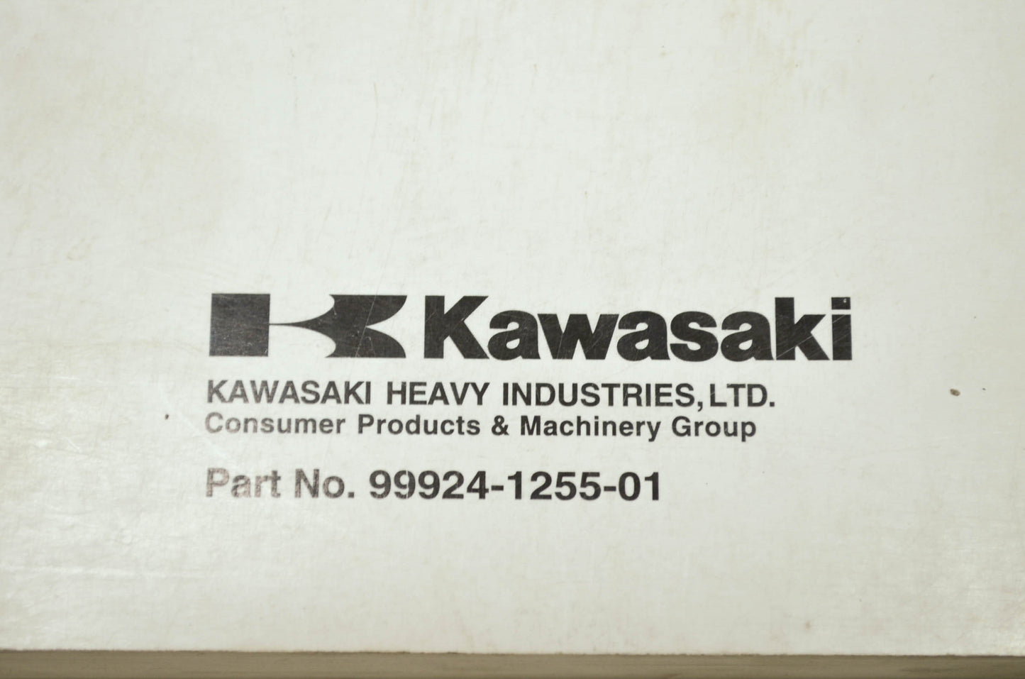 OEM Kawasaki 99924-1255-01 Service Manual ZX900E