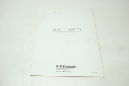 OEM Kawasaki 99924-1221-51 Service Manual JT1100B
