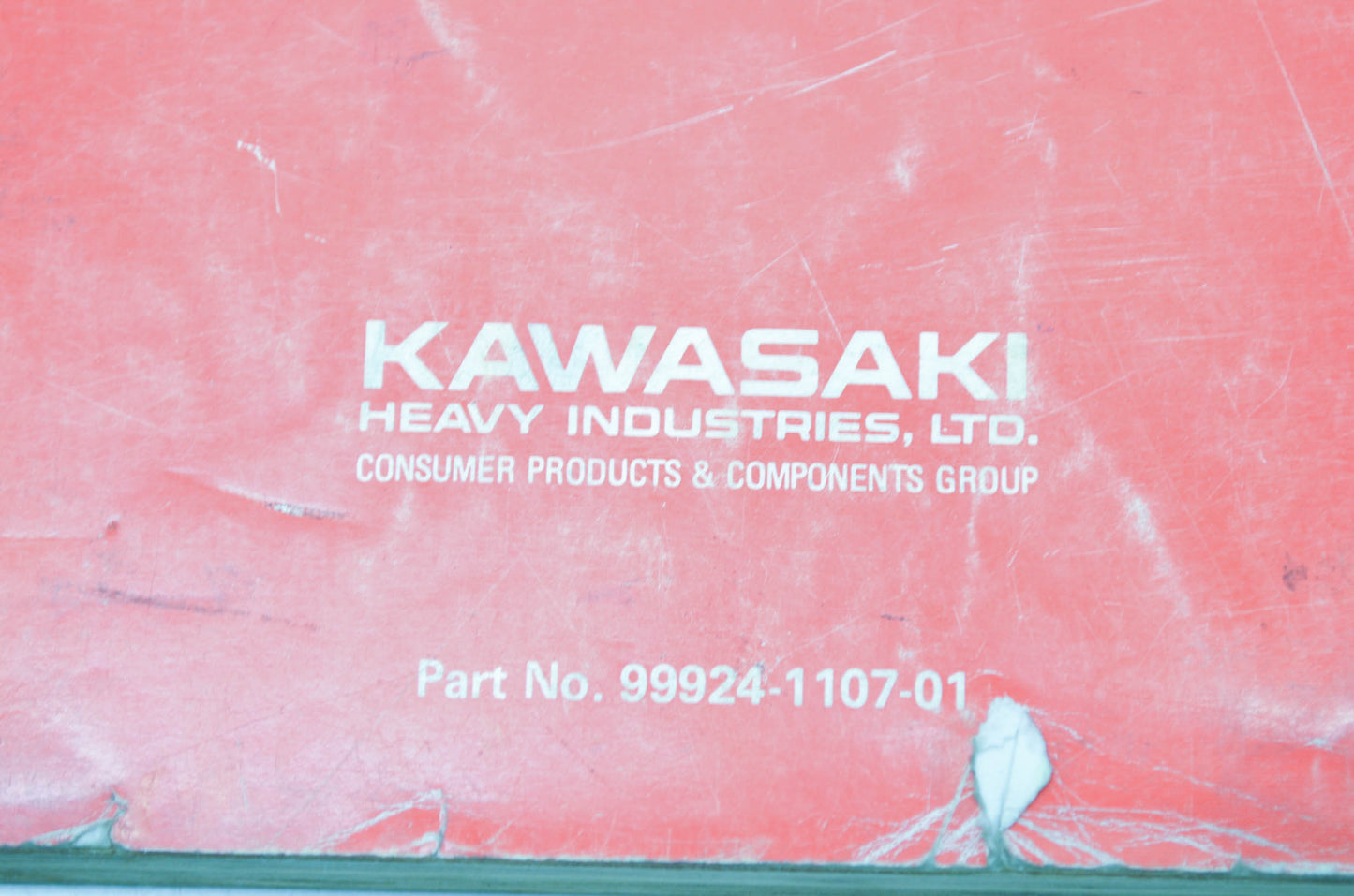 OEM Kawasaki 99924-1107-01 Service Manual KAF450
