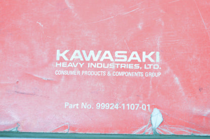 OEM Kawasaki 99924-1107-01 Service Manual KAF450