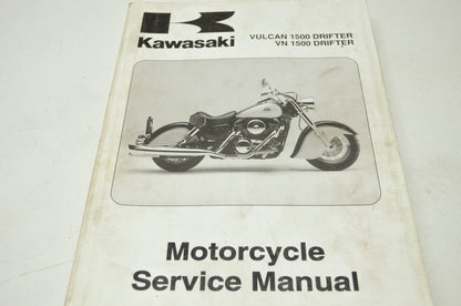 OEM Kawasaki 99924-1268-01 Service Manual VN1500-R