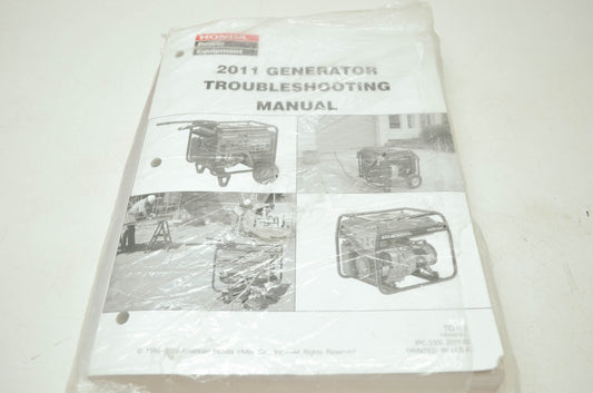 Honda 2011 Generator Troubleshooting Manual