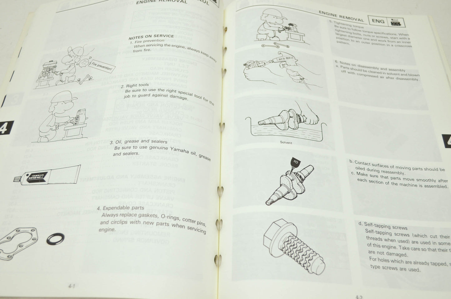 Yamaha YS240TBP Service Manual