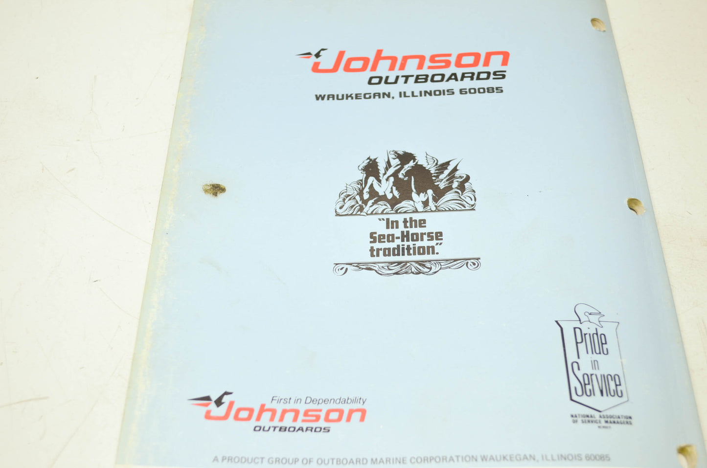 Johnson 4HP Models J4WCS-J4RLCS Service Manual