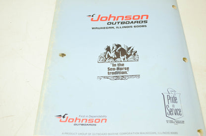 Johnson 4HP Models J4WCS-J4RLCS Service Manual