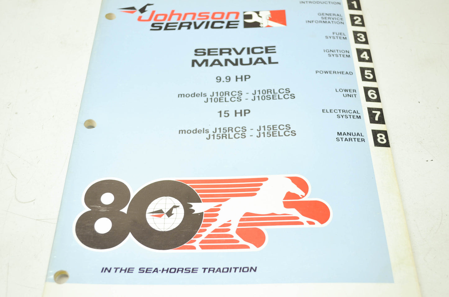 Johnson 9.9HP 15HP Select Models Service Manual