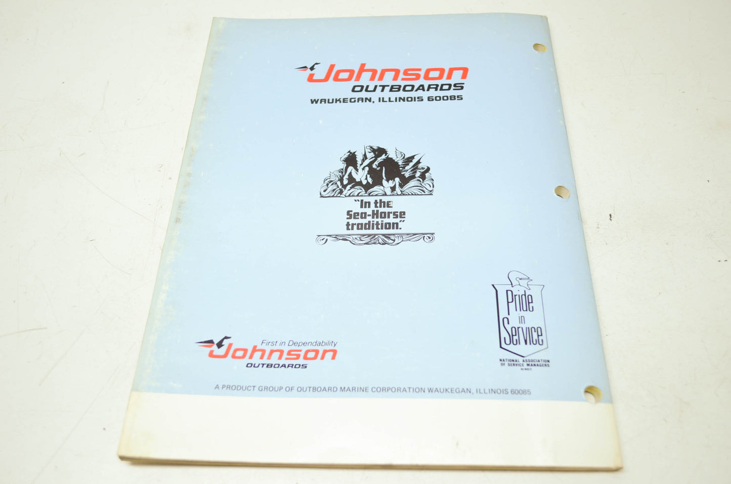 Johnson 9.9HP 15HP Select Models Service Manual
