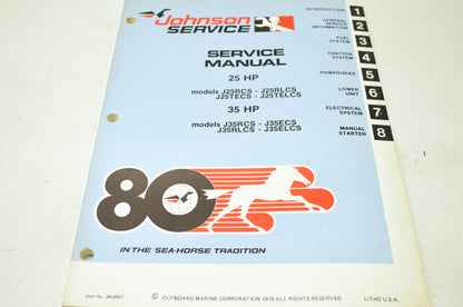 Johnson 25HP 35HP Select Models Service Manual