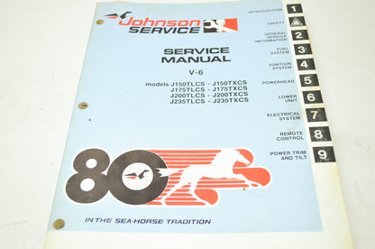 Johnson V-6 Select Models Service Manual