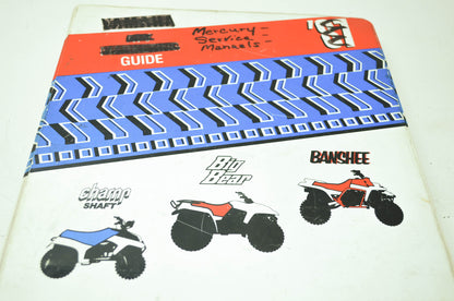 Mercury Outboards Model 75 80 90 115 140 150 Service Manual