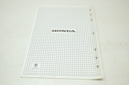 Honda Engines GX22 GX31 Shop Manual Supplement