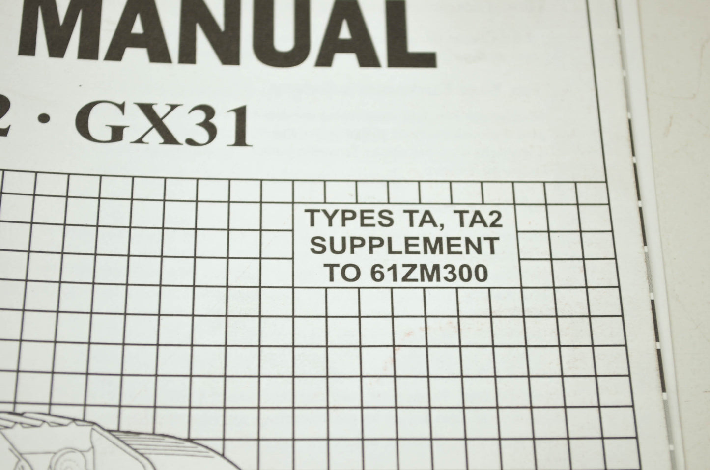 Honda Engines GX22 GX31 Shop Manual Supplement