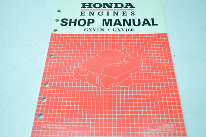 Honda Engines GXV120 GXV160 Shop Manual