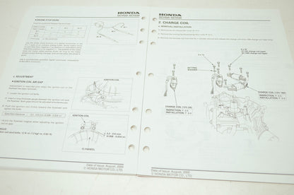 OEM Honda 61Z0A00 GCV520 530 Service Manual