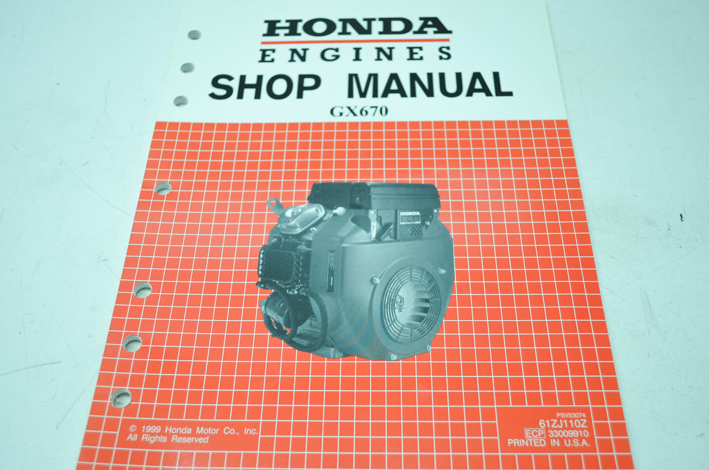 Honda Engines GX670 Shop Manual
