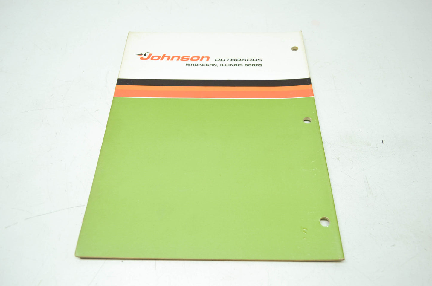 Johnson 1976 Outboards 4HP model 4R76 4W76 Service Manual