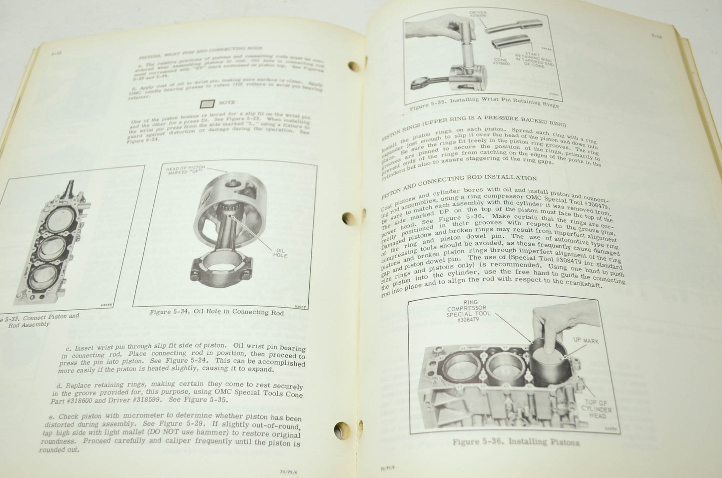 Johnson 1976 Outboards 70HP 70EL76 Service Manual