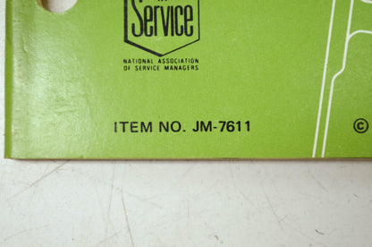 Johnson 1976 Outboards 70HP 70EL76 Service Manual