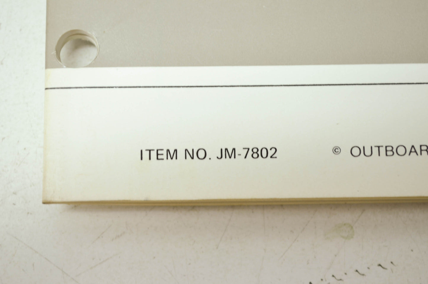 Johnson Outboards '78 2HP Model 2R78 Service Manual