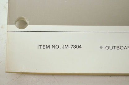 Johnson Outboards '78 6HP Models Service Manual