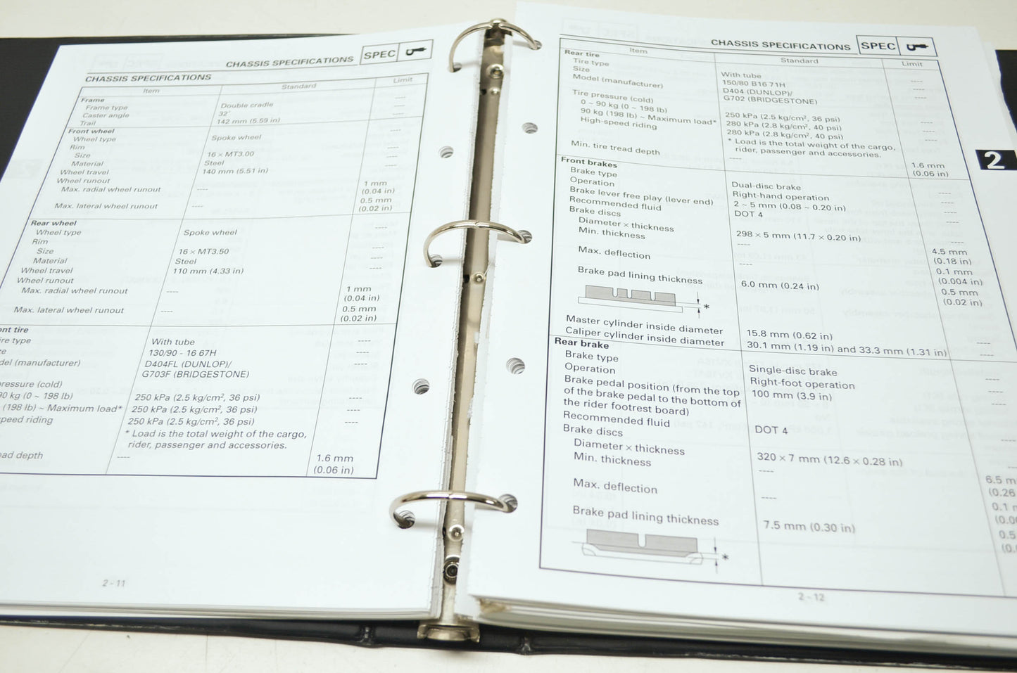 Yamaha XV17AMS Models Service Manual
