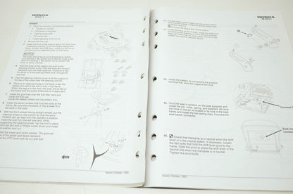 OEM Honda 61772610 Service Manual H1011H