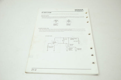 Honda HT-R3009 Shop Manual Supplement