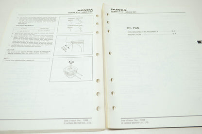 Honda H 3011H H 3013H Riding Mower Shop Manual