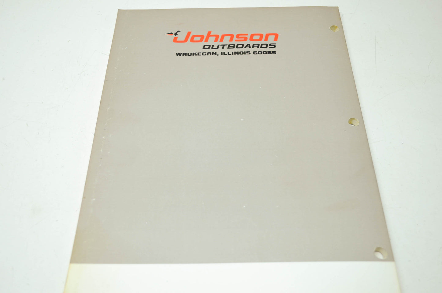 Johnson Outboards '79 55HP Models Service Manual